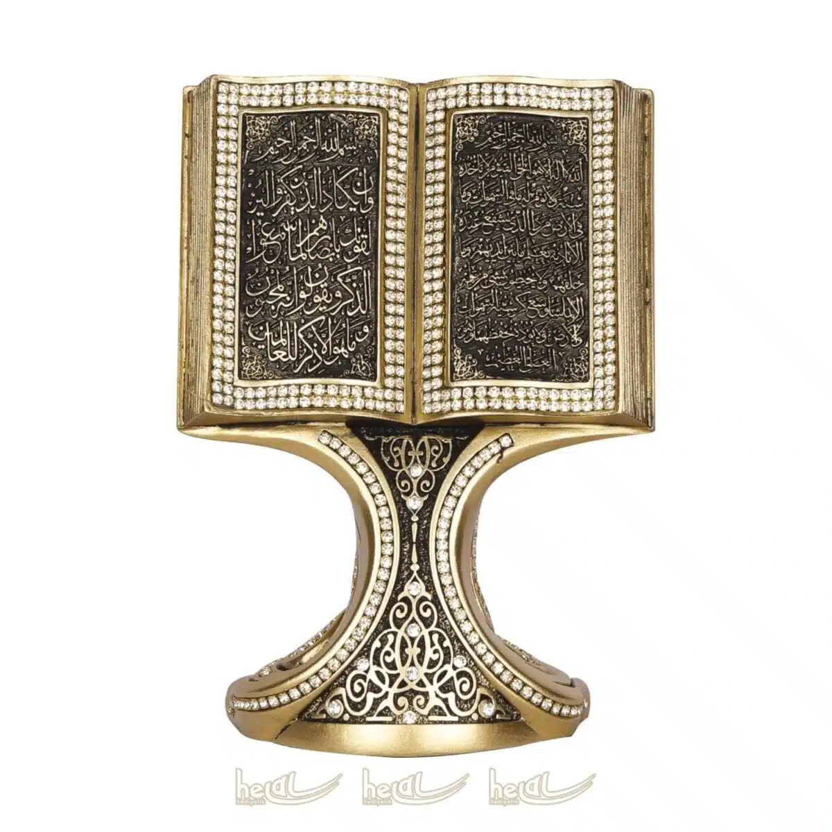 Ayetel Kürsi – Nazar Duası Kitap Kuran Lüks Biblo Dini Hediyeler ( 11×16 cm ) Biblolar